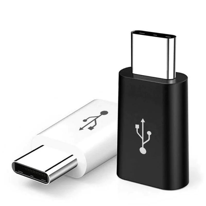Micro USB Male to Type C Female Adapter Converter