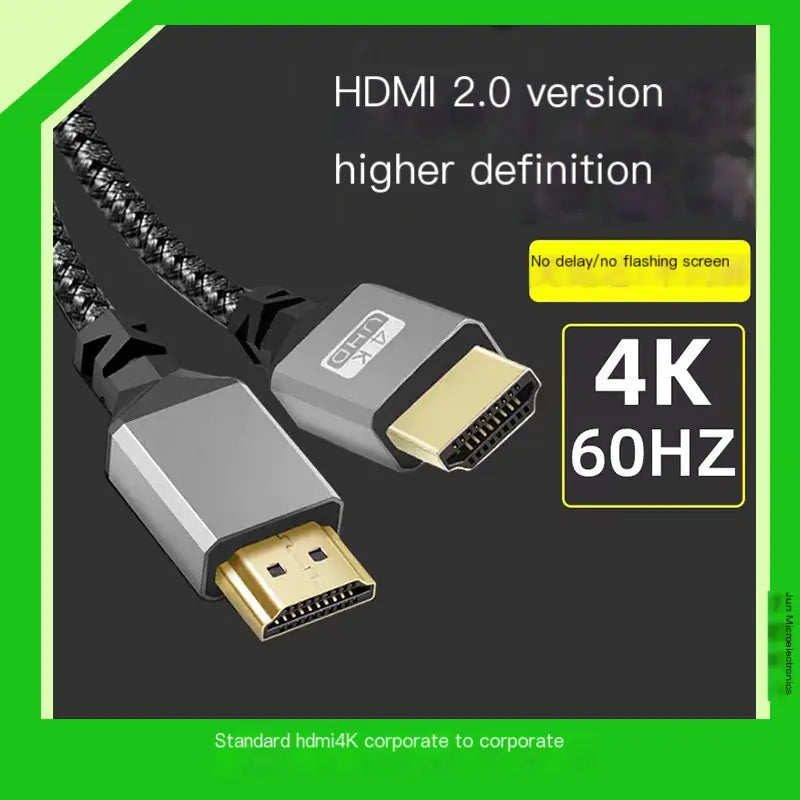 Aluminum HDMI Standard 4K 60Hz Cable for Laptops