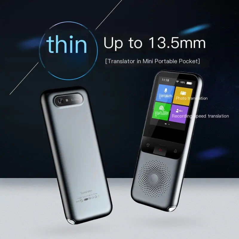 Smart Translation Device for 138 Languages, Offline Use