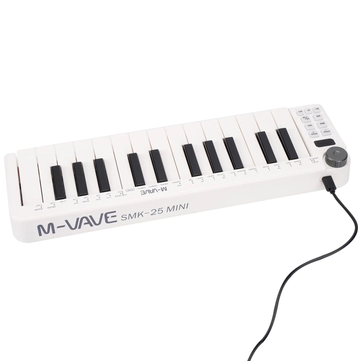 Wireless 25-Key MIDI Keyboard