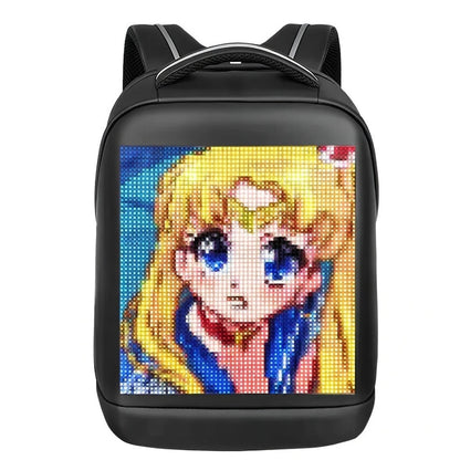 LED Bluetooth Backpack with Display Screen