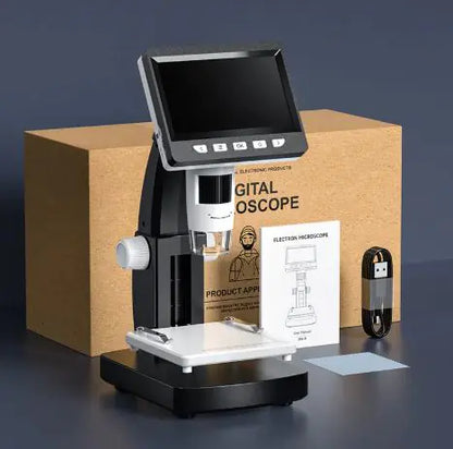 Digital Microscope with LCD Screen, 100X Magnification