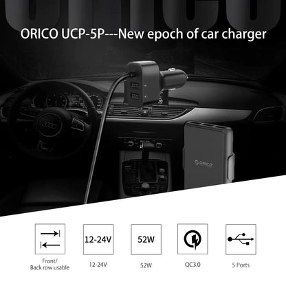 Car Charger with Dual USB Ports
