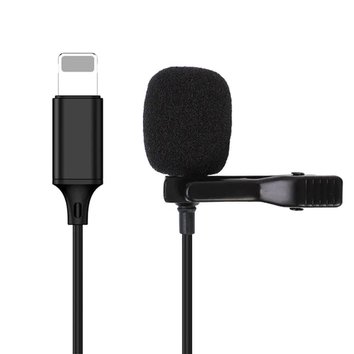 Clip-On Microphone for Apple and Android Phones