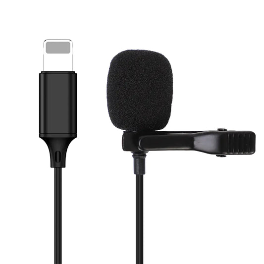 Clip-On Microphone for Apple and Android Phones