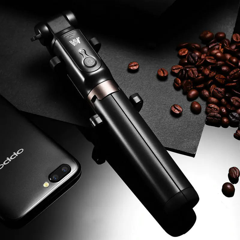 Foldable Bluetooth Selfie Stick and Tripod for Phones