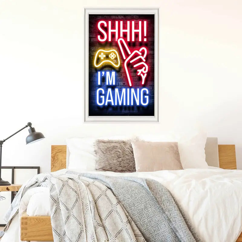 I Am Gaming Canvas Painting - Wall Art for Home Decor