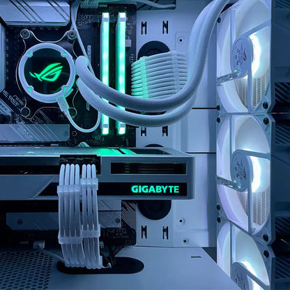 ATX Power Extension Cable with Nylon Braided Sleeve