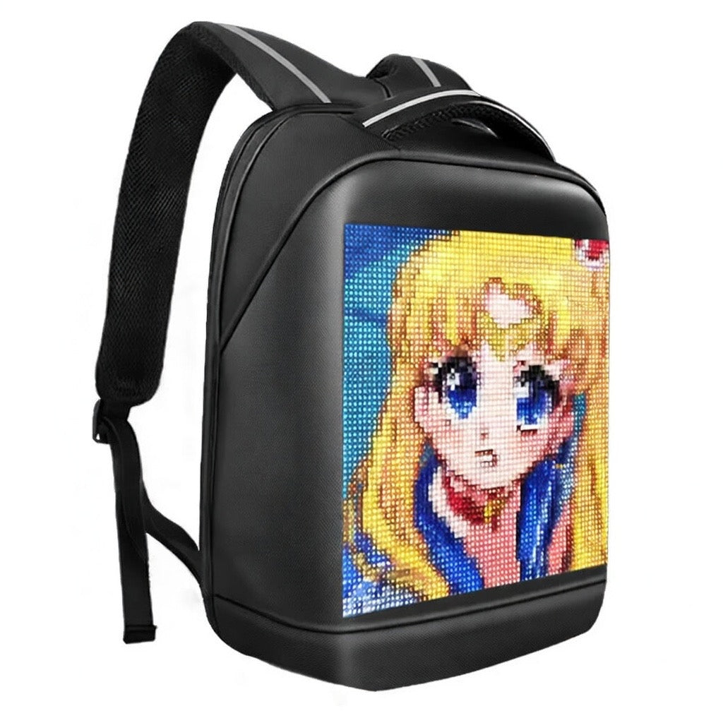 LED Bluetooth Backpack with Display Screen