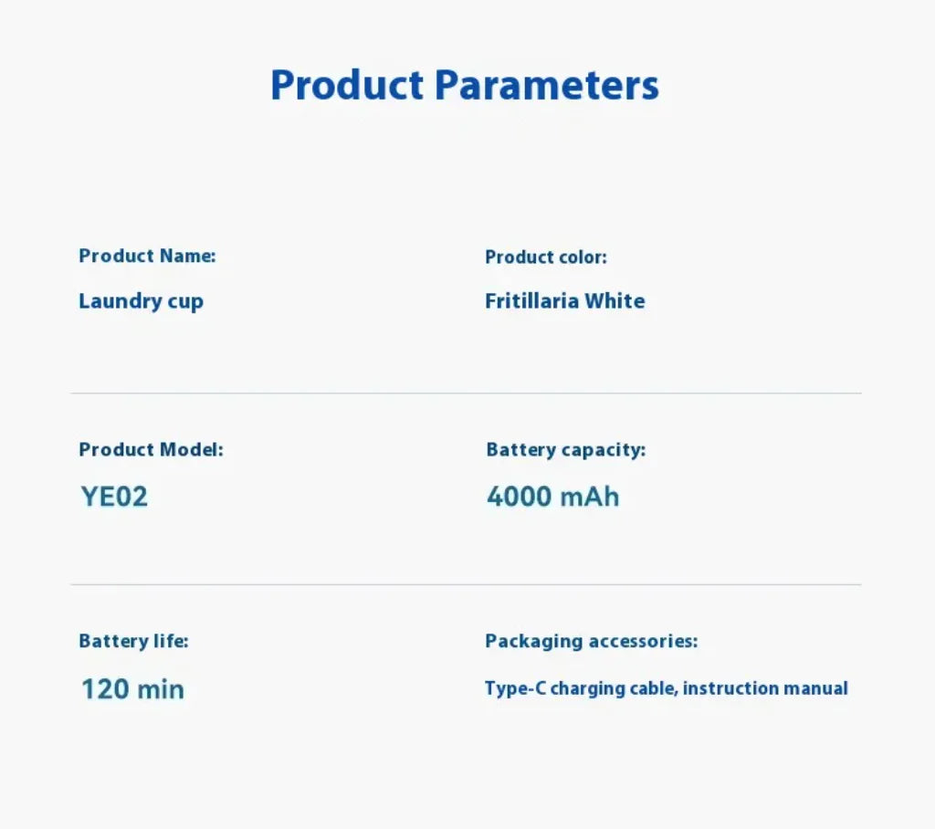 Mini Portable Washing Machine