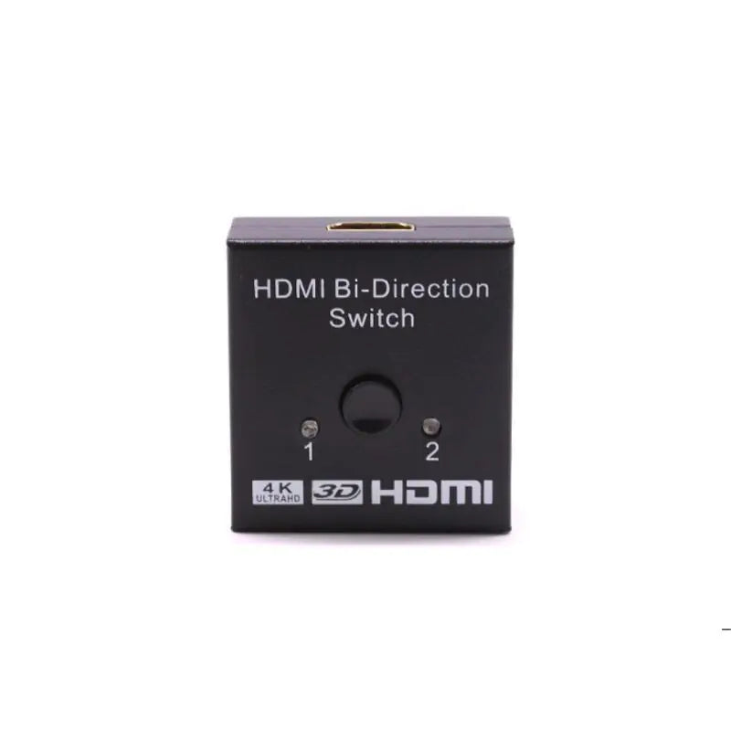 2-Port 4K HDMI Splitter & Switcher - Bi-Directional