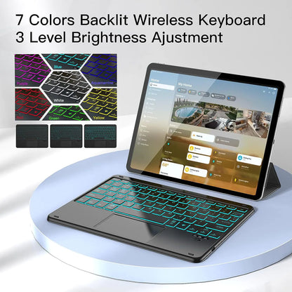 Bluetooth Backlit Keyboard for Xiaomi Pad 6 Pro & iPad Mini