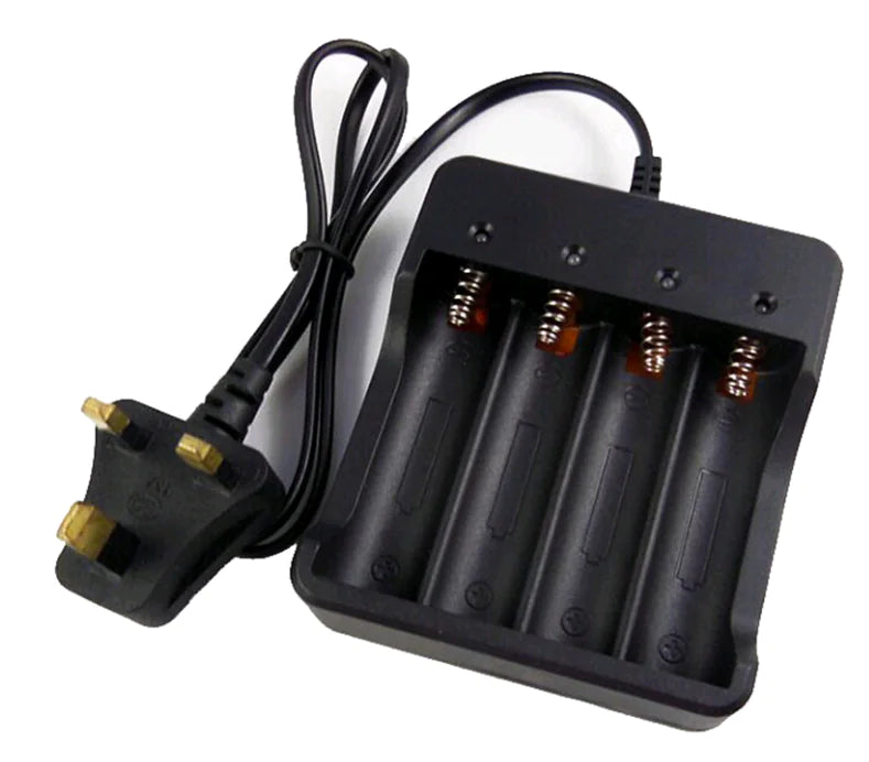 4-Slot Lithium Battery Charger