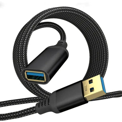 Nylon Braided USB 3.0 High-Speed Data Extension Cable