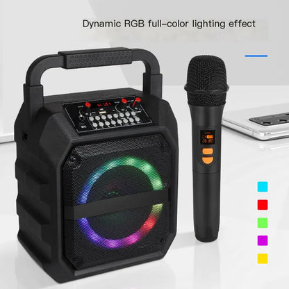 Portable Bluetooth Karaoke Microphone and Speaker System