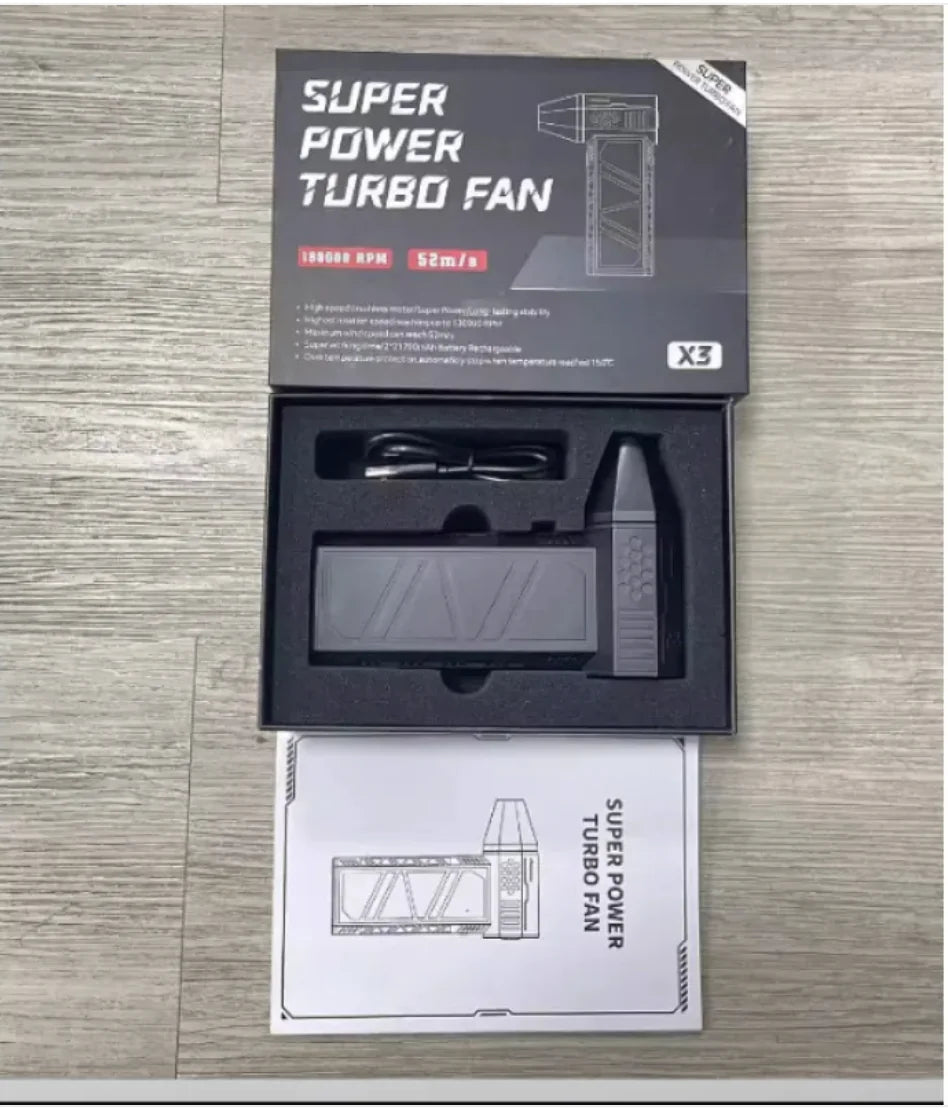 Portable 130000RPM Brushless Jet Blower