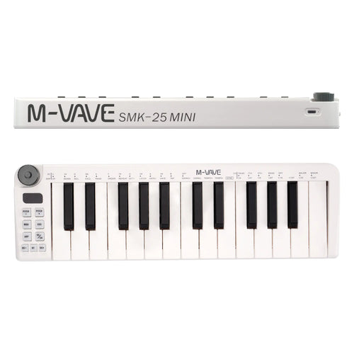 Wireless 25-Key MIDI Keyboard