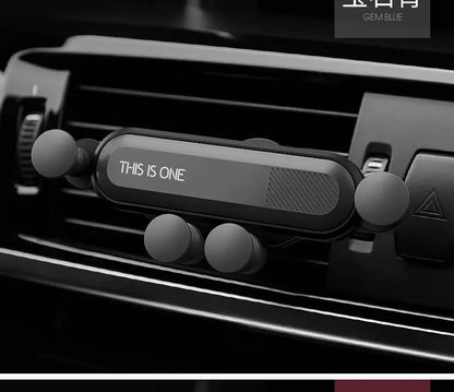 Car Phone Holder with Gravity Support for Universal Use