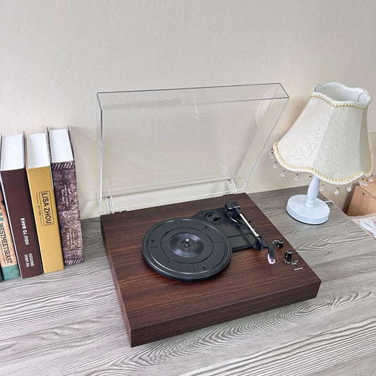 Vintage Wireless Record Player - Retro Turntable Gift