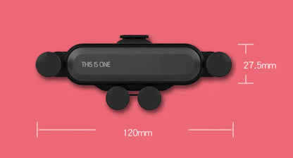 Car Phone Holder with Gravity Support for Universal Use