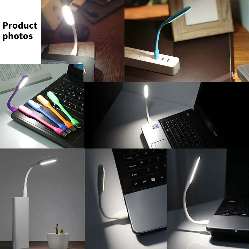 Mini USB LED Light - Portable Foldable Reading Lamp