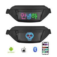 LED Backpack with Bluetooth App for Men and Women