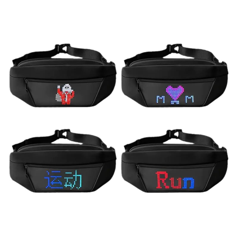 LED Backpack with Bluetooth App for Men and Women