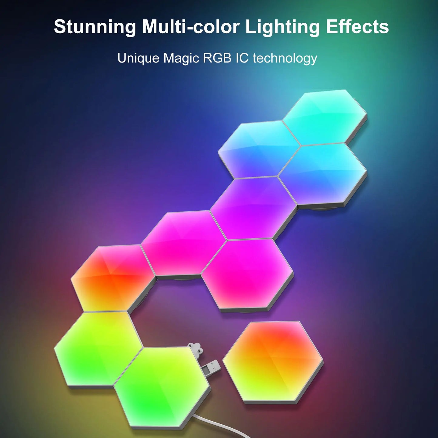 Gaming Ambient Light with WiFi Control and Sound Sensor