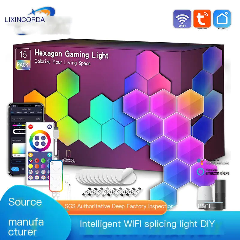 Gaming Ambient Light with WiFi Control and Sound Sensor